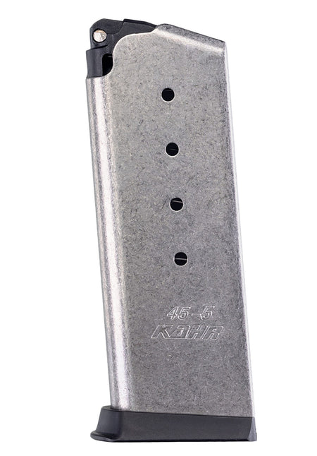 Kahr Arms K525 OEM Stainless 5rd .45 ACP Detachable Handgun Magazine for CM/PM