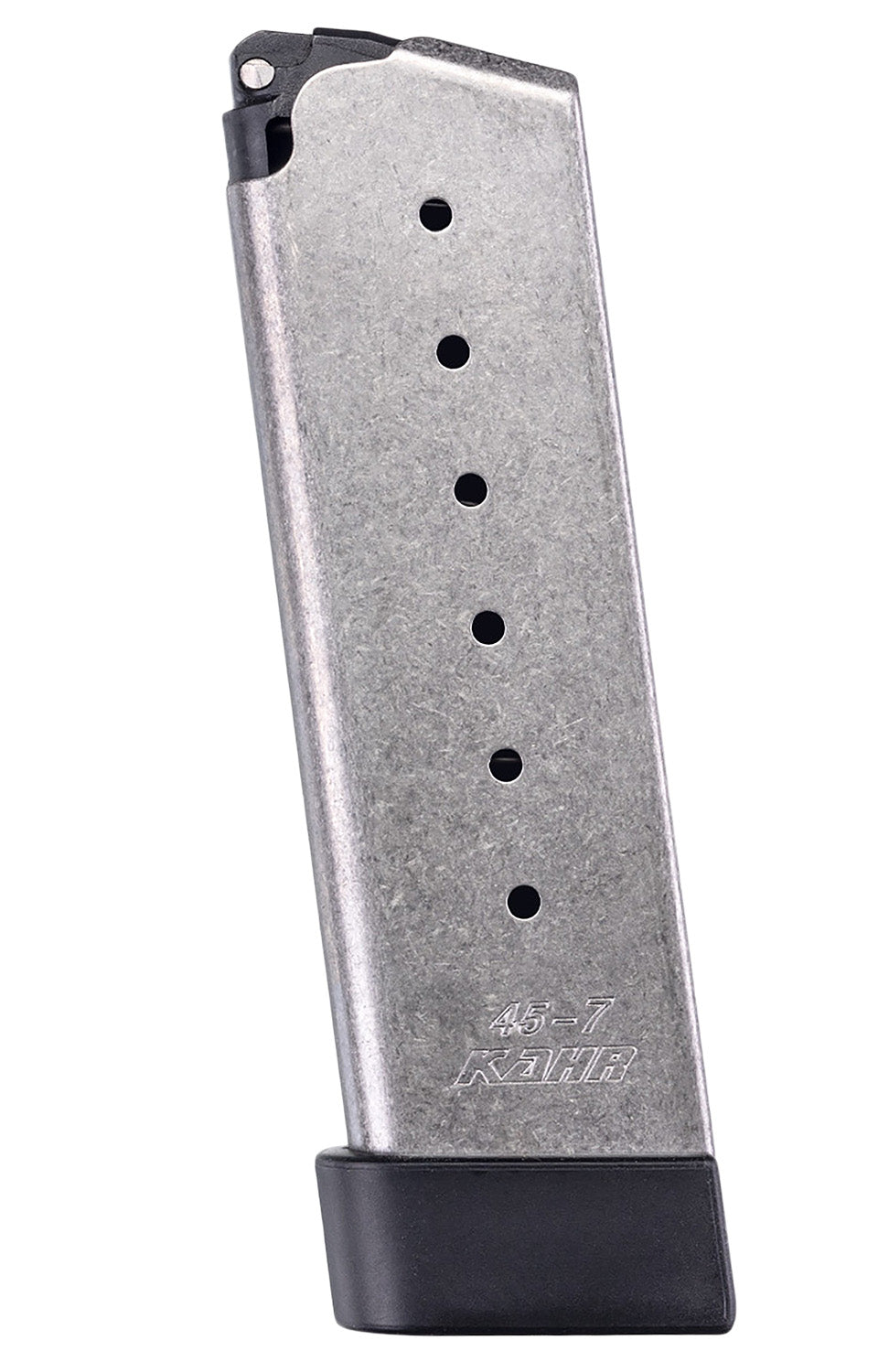 Kahr Arms K725G OEM Stainless 7rd .45 ACP Detachable Magazine w/ Grip Extension for CW/KP
