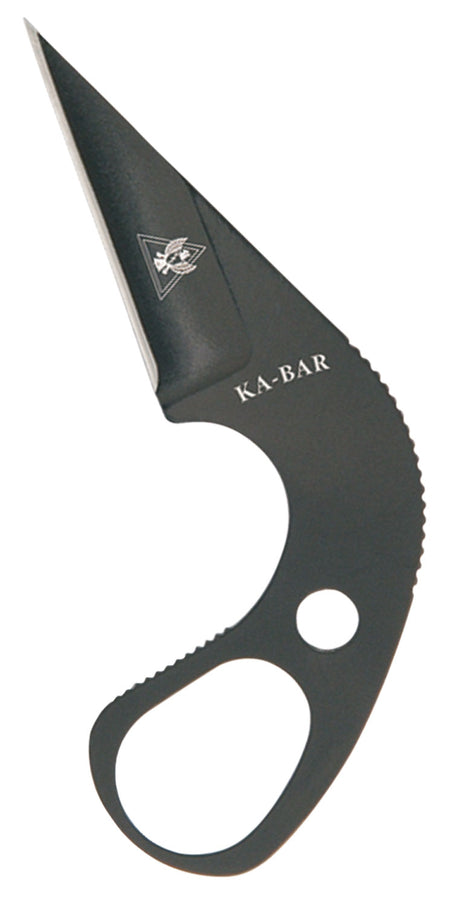 Ka-Bar 1478BP TDI Law Enforcement 1.63" Fixed Drop Point Plain 9Cr18MoV SS Blade & Handle with Sheath