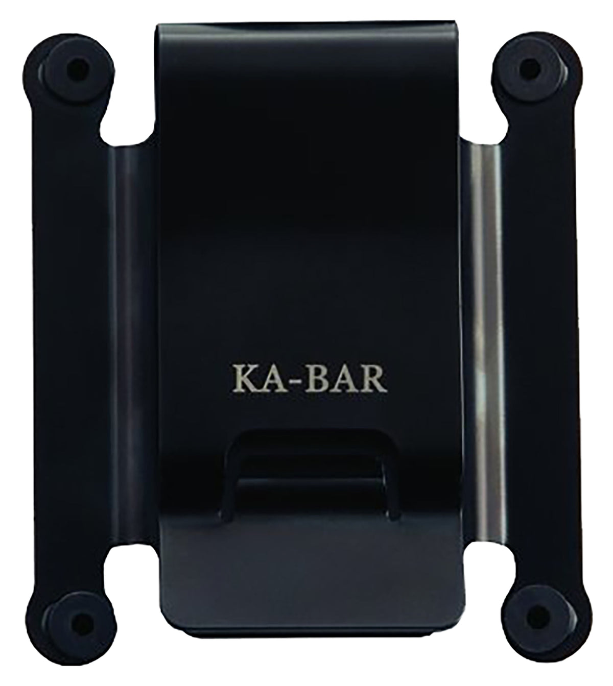 Ka-Bar 1480CLIP Reversible Black Metal Belt Clip for TDI, Hinderer & Becker Fixed-Blade Knives