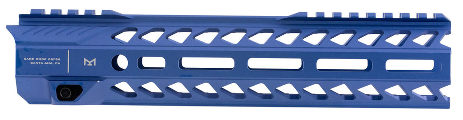 Strike Industries Strike Rail AR-15 10" M-LOK Handguard, Blue Aluminum