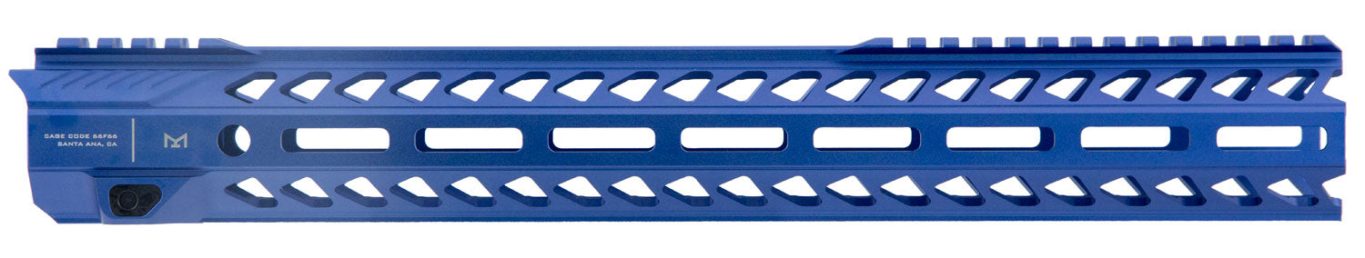 Strike Industries Strike Rail AR-15 M-LOK Handguard Blue Aluminum 15.50"
