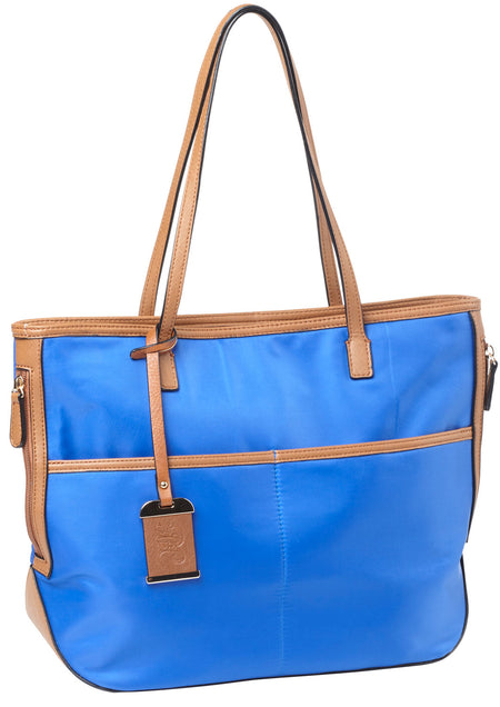 Bulldog BDP057 Tote Concealed Carry Purse with Holster Electric Blue Nylon for Small Pistols and Revolvers