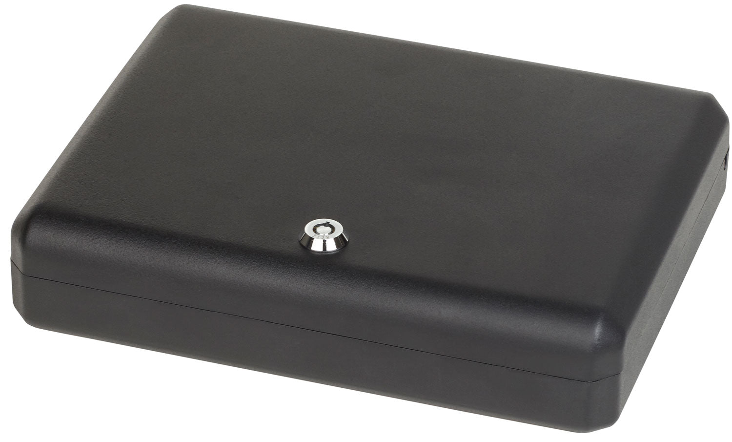 Bulldog BD1128 Personal Vault Large Key Entry Black Steel Holds 1 Handgun 11" x 8.5" x 2.25"
