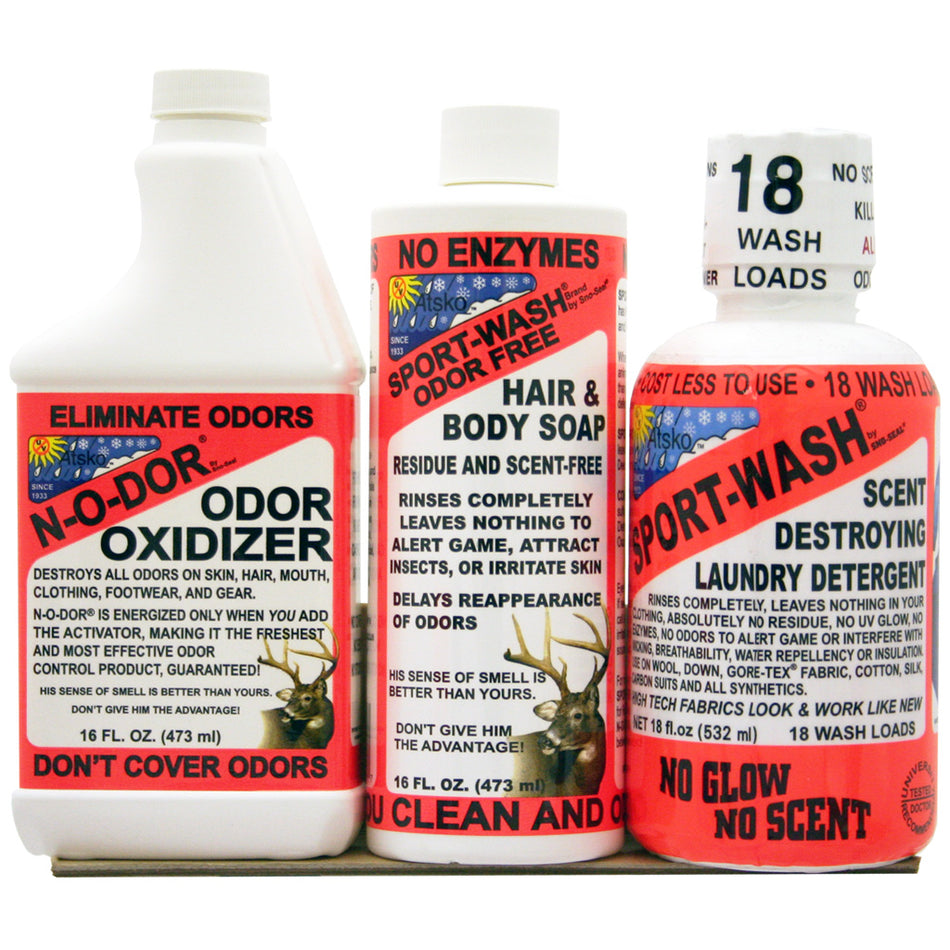 Atsko Complete Scent Control System 3-Pack