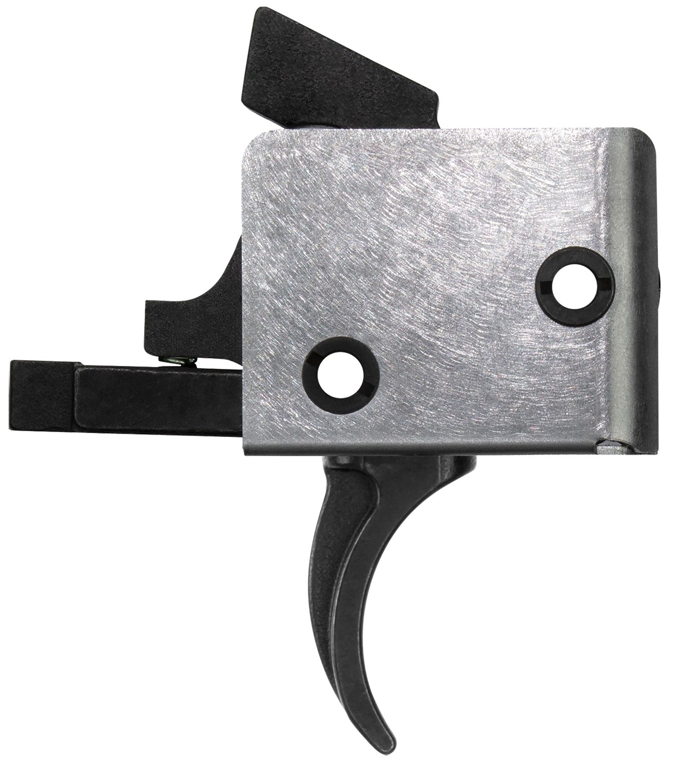 CMC Triggers 91501 Drop-In Single-Stage Curved AR-15 Trigger Black/Silver 3-3.50 lbs