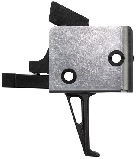 CMC Triggers 91503 Drop-In Single-Stage Flat AR-15 Trigger, 3-3.5 lb Pull, Black/Silver