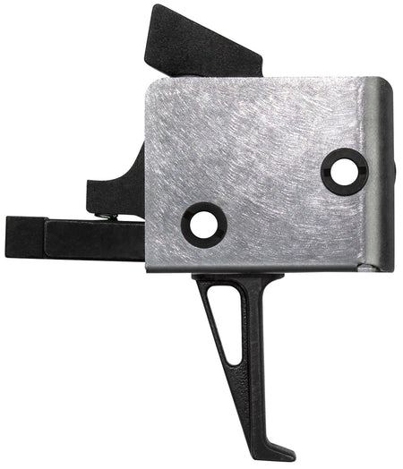 CMC Triggers 92503 Drop-In Single-Stage Flat AR-15 Trigger, 4-4.5 lb Pull, Black/Silver