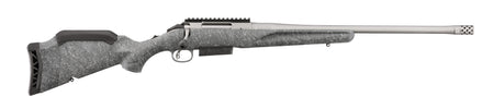 Ruger 46907 American II Full Size 400 Legend 5+1 20" Cobalt Cerakote Spiral Fluted Threaded Barrel & Alloy Steel Receiver w/Picatinny Rail, Gray Splatter Adj LOP Synthetic Stock