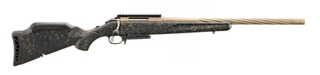 Ruger 46973 American II Prairie Full Size 6.5 Creedmoor 3+1 20" Smoked Bronze Cerakote Spiral Fluted Threaded Barrel & Alloy Steel Receiver w/Picatinny Rail, Black Splatter Adj LOP Synthetic Stock