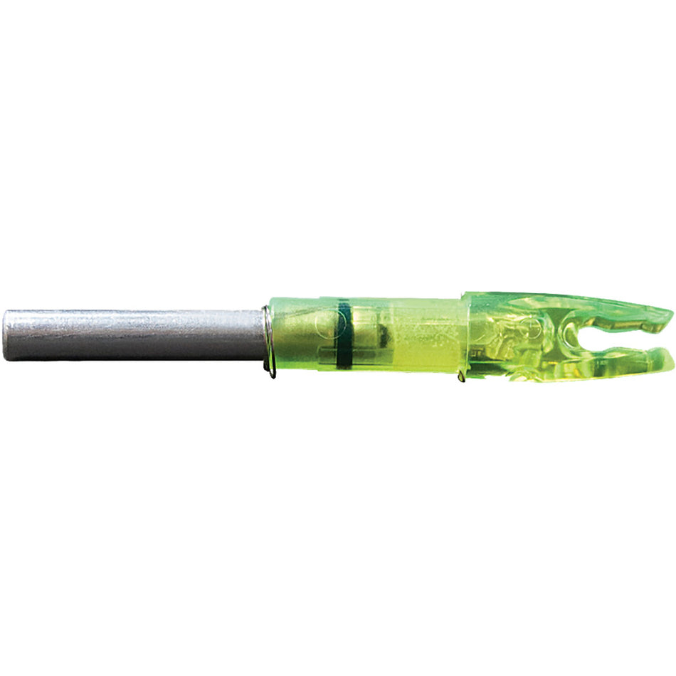 Lumenok Lighted Arrow Nocks Green H 3 pk.