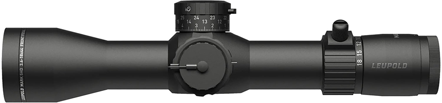 Leupold 173301 Mark 5HD Matte Black 3.6-18x44mm 35mm Tube Illuminated FFP TRM Reticle Riflescope