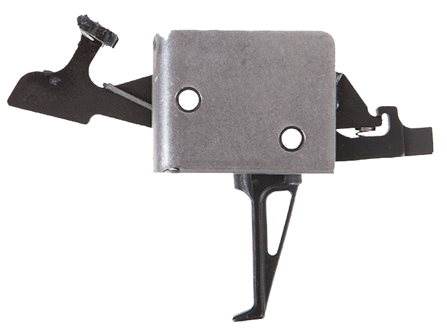 CMC Triggers 92504 Drop-In Two-Stage Flat AR-15 Trigger, 2 lb Pull, Black/Silver