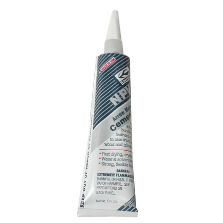Saunders NPV Arrow Fletching Cement 1 oz.
