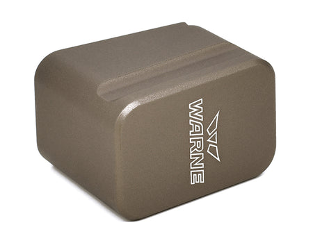 Warne Magazine Extension Glock 17/22 +3/9mm +2/40 FDE