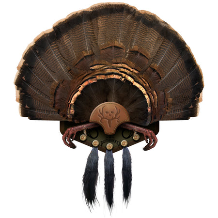 Mountain Mikes Beard Collector Turkey Beard Display 5 Beards