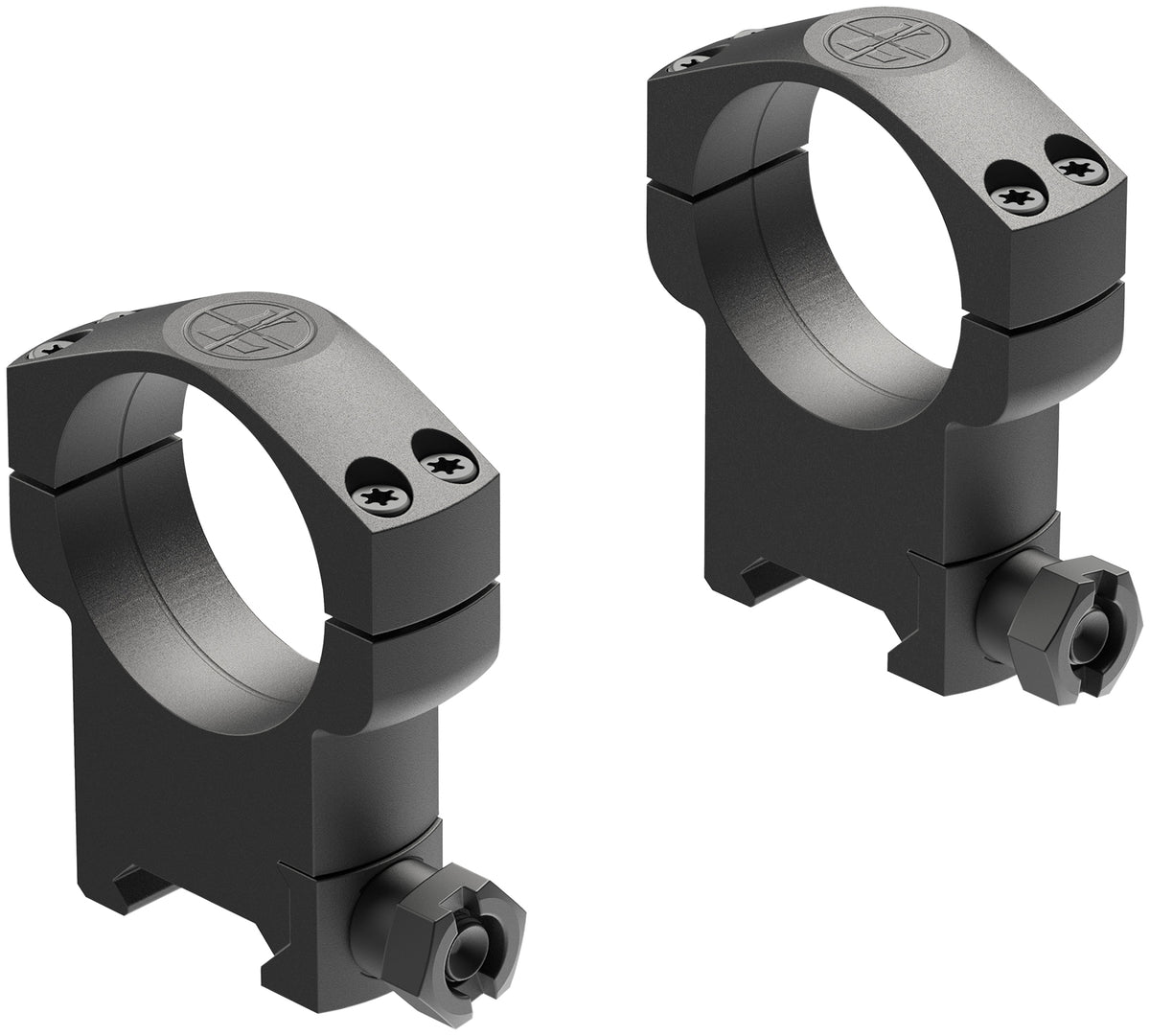 Leupold 174942 Mark 4 35mm Super High Matte Black Picatinny Scope Rings