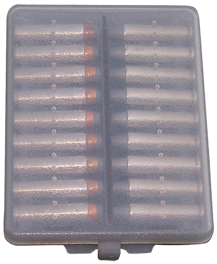 MTM Case-Gard W183841 Handgun Ammo Wallet Multi-Caliber 18rd Clear Smoke Polymer