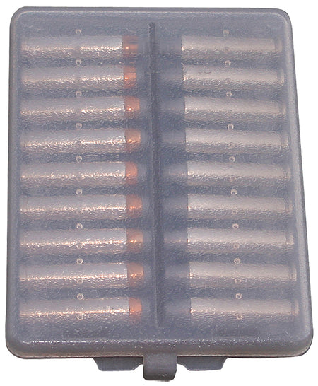 MTM Case-Gard W18941 Handgun Ammo Wallet 380 ACP and 9mm Luger 18rd Clear Smoke Polymer