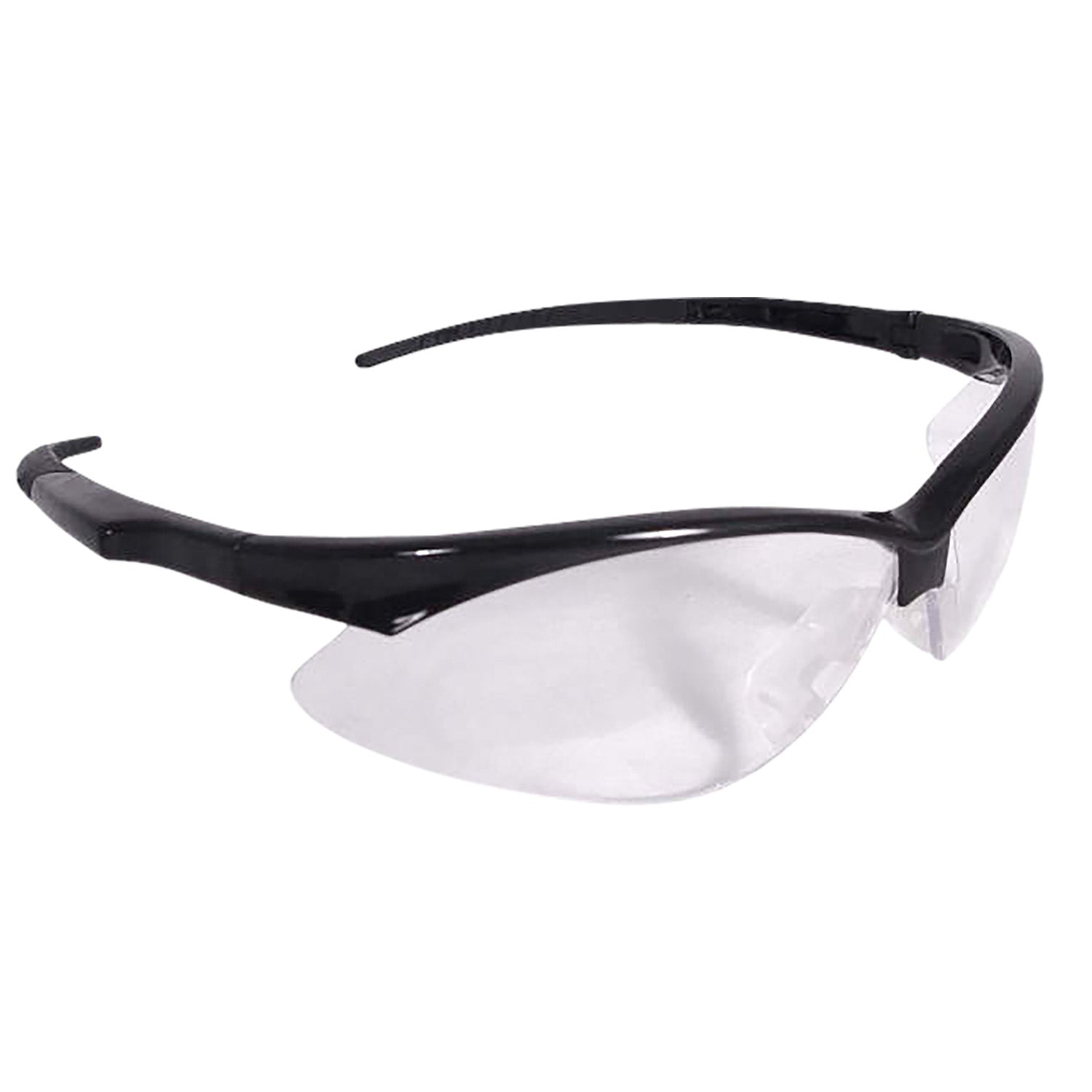 Radians OB0110CS Outback Shooting Glasses Adult Clear Anti-Fog Lens Black Frame