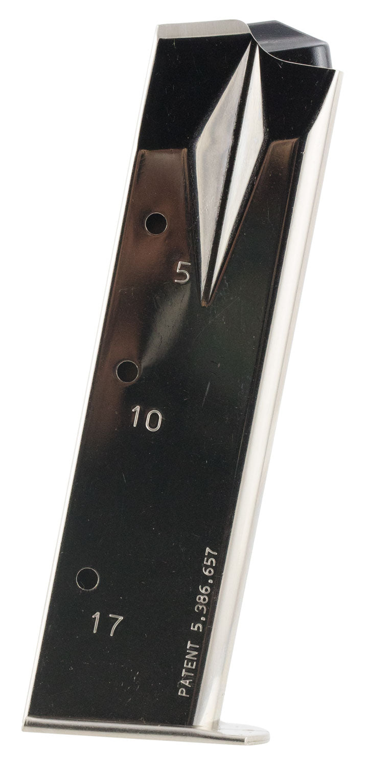 Mec-Gar MGRP8517N 17-Round 9mm Luger Ruger P95/P85/P89/P93/P94 Nickel Magazine