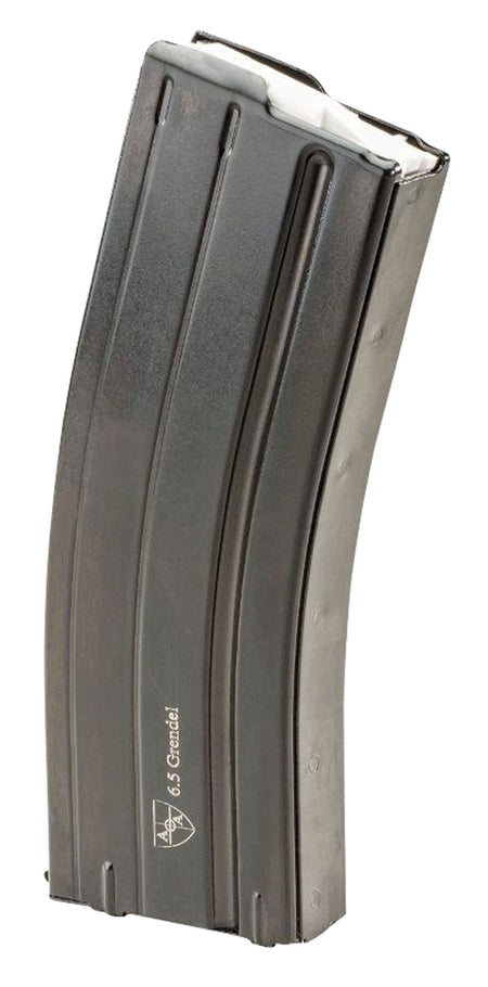 Alexander Arms MEG6524 AR-15 24-Round 6.5 Grendel Black Steel Rifle Magazine