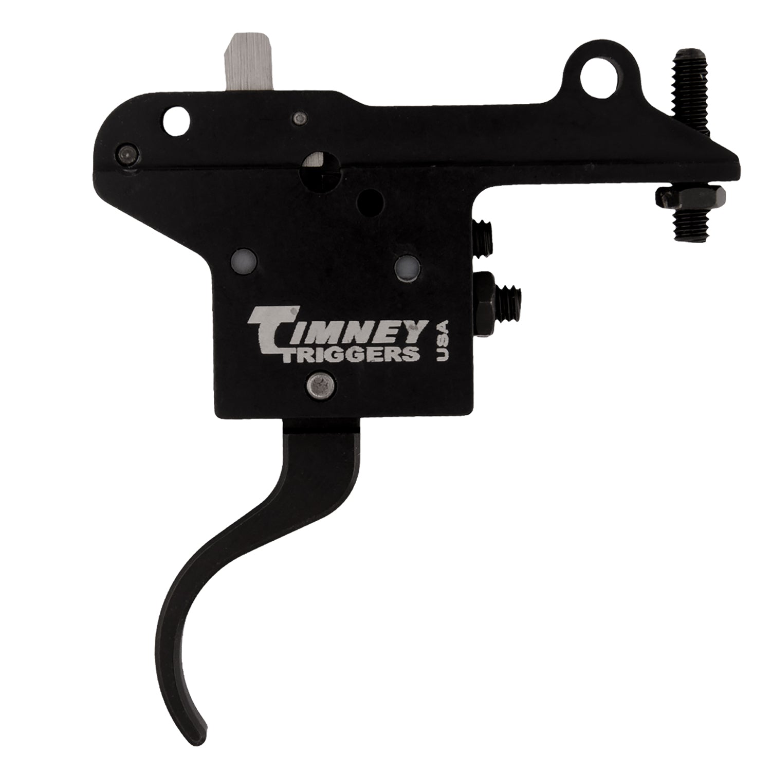 Timney Triggers 401 Featherweight Curved Trigger 3 lb Draw Black Finish for Winchester 70 Right Hand