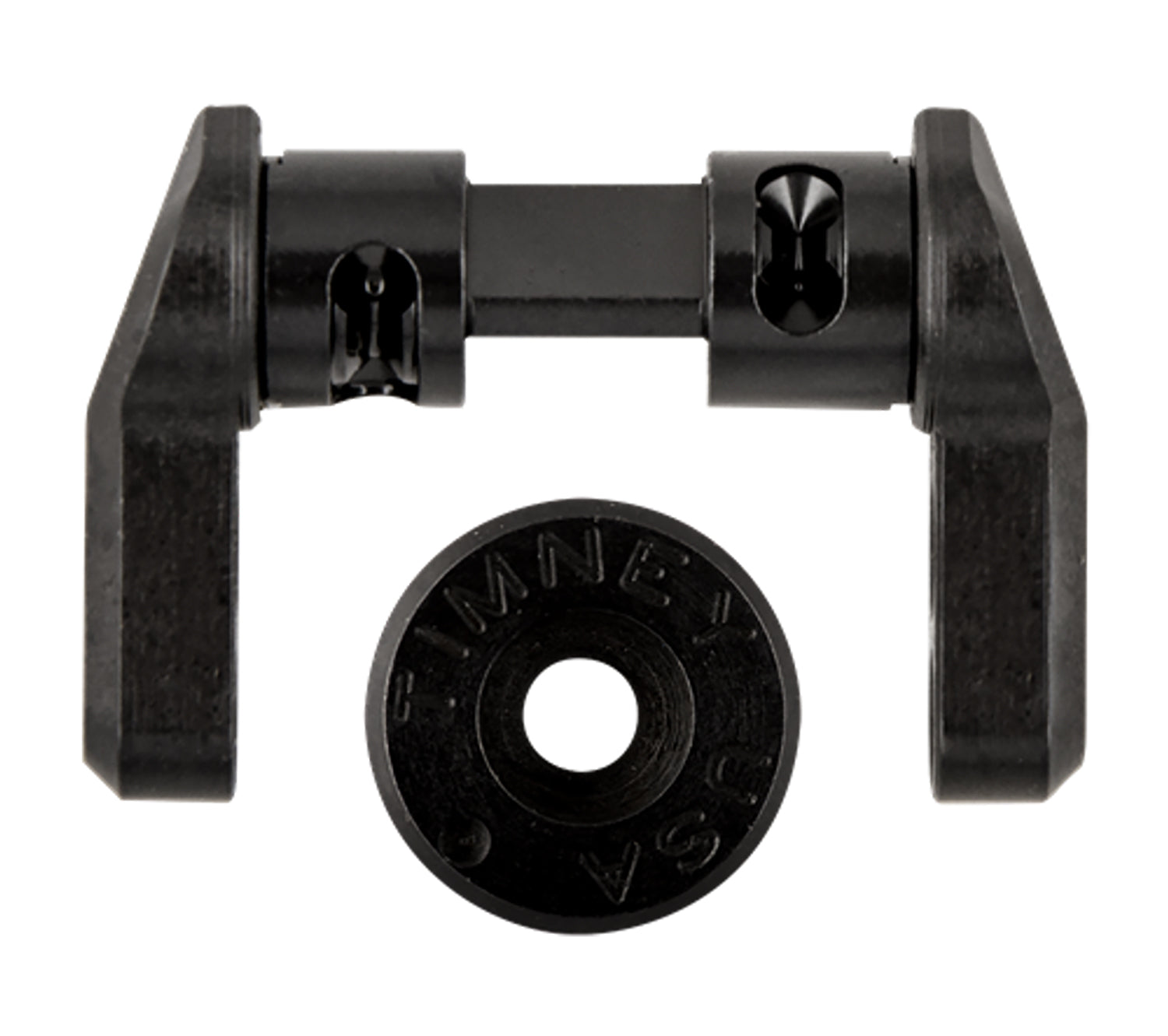 Timney Triggers 49ERSAFETY Ambidextrous Safety Selector 49/90 Degree AR Platform Black Steel
