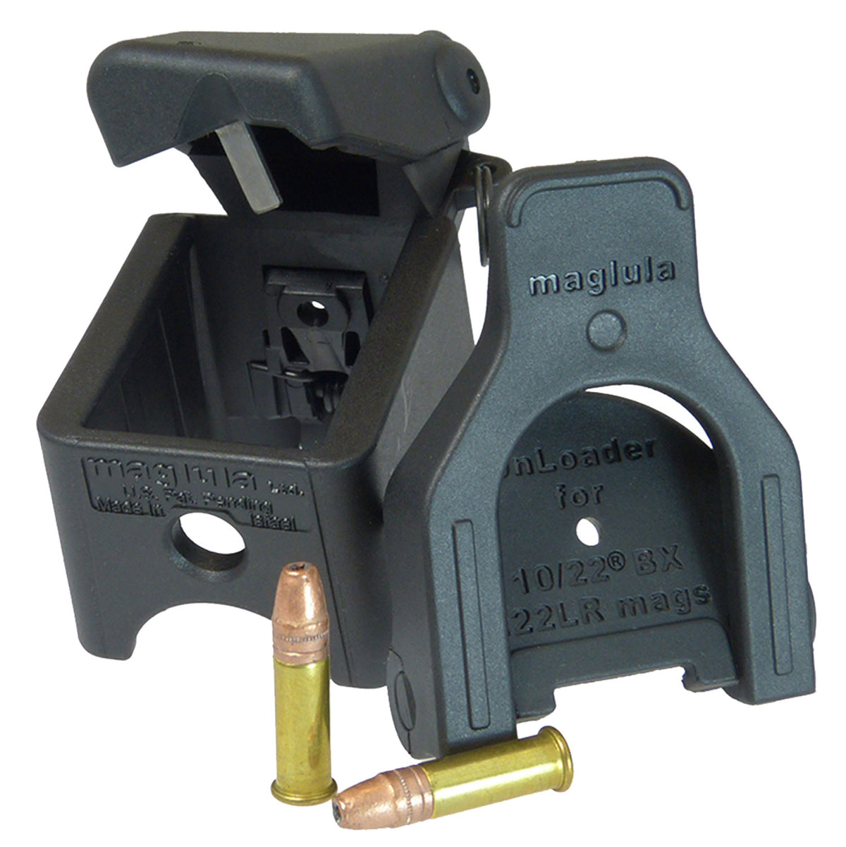Maglula LU30B LULA Magazine Loader & Unloader for Ruger 10/22 BX Mags, Black Polymer, 22 LR