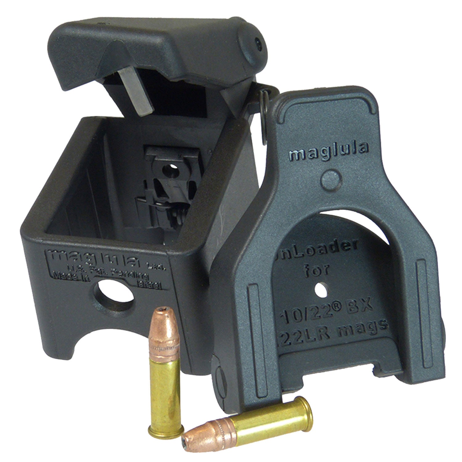 Maglula LU30B LULA Magazine Loader & Unloader for Ruger 10/22 BX Mags, Black Polymer, 22 LR