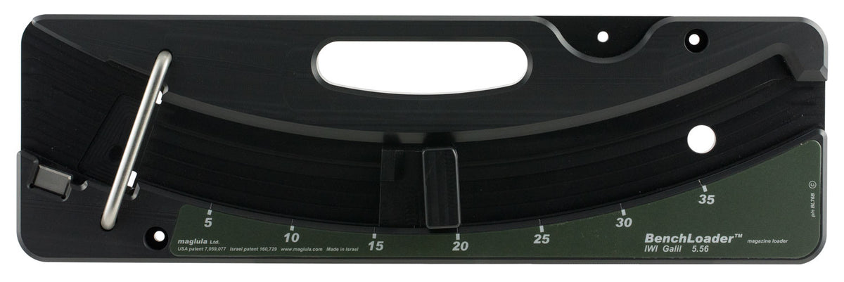 Maglula BL76B BenchLoader Magazine Loader for IWI Galil, .223 Rem/5.56x45mm NATO, Black Polymer