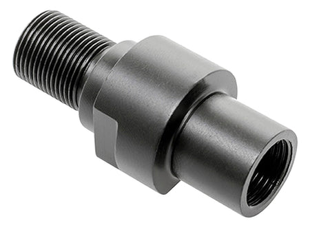 CMMG 57DA53A PS90 Thread Adapter 223 Rem/5.56x45mm NATO Black Steel 1/2"-28 tpi