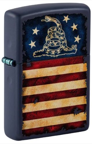 Zippo Windproof Lighter 239 - Don't Tread On Me Design