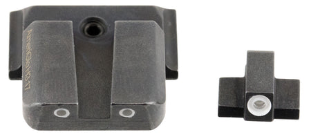 AmeriGlo SW801 Classic Tritium Sight Set for S&W M&P - Green/White Outline Front & Rear