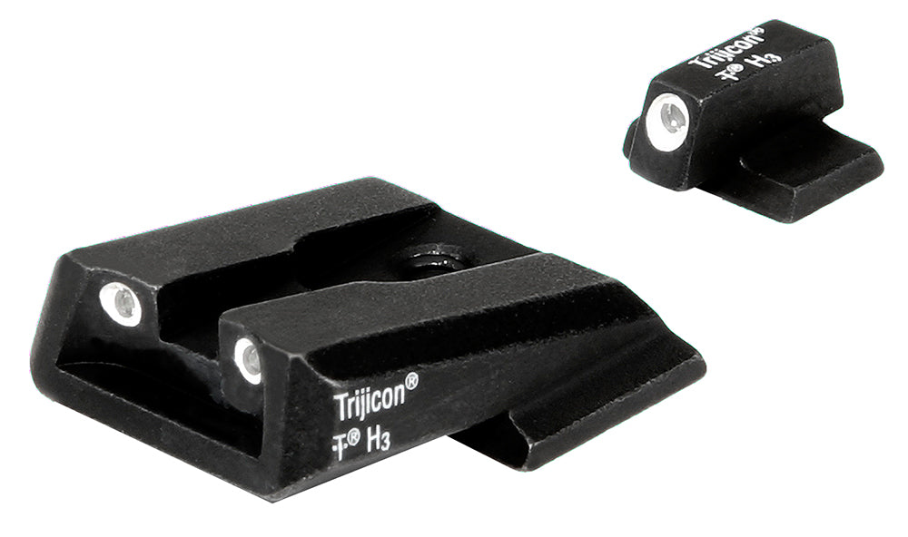 Trijicon 600442 Bright & Tough Night Sights Green/White Outline 3-Dot Set for S&W M&P/M&P M2.0