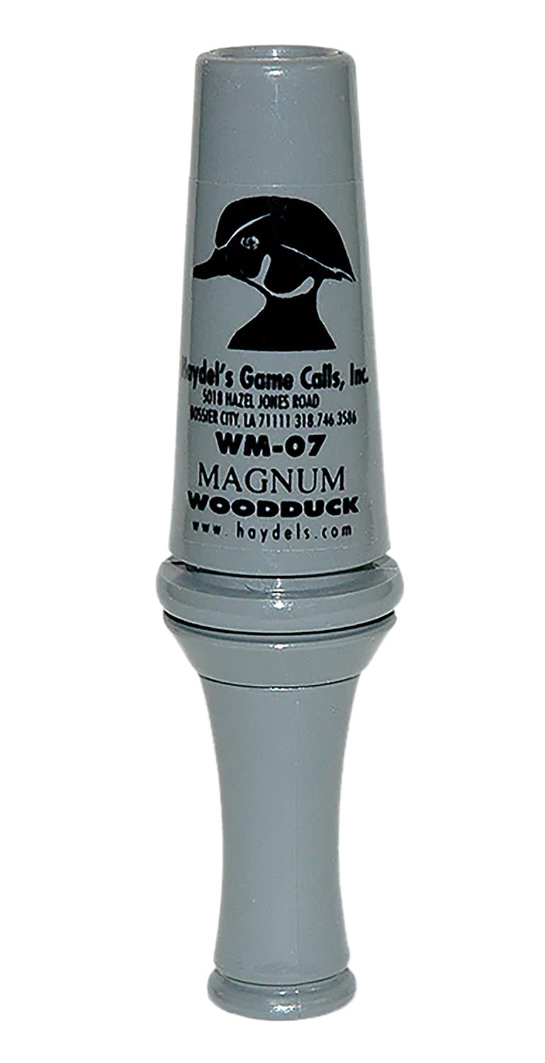 Haydel's WM07 Magnum Wood Duck Open Call - Gray Acrylic