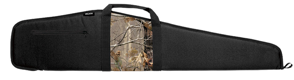 Bulldog BD210 Camo Panel 48-Inch Scoped Rifle Case Black Nylon with Realtree AP Panel