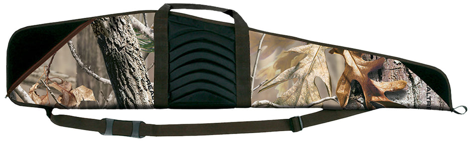Bulldog BD205 Pinnacle 44-Inch Rifle Case Realtree AP Nylon with Brown Leather Trim