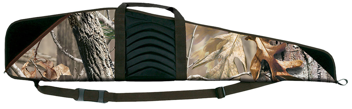 Bulldog BD206 Pinnacle 48-Inch Rifle Case Realtree AP Nylon with Brown Leather Trim