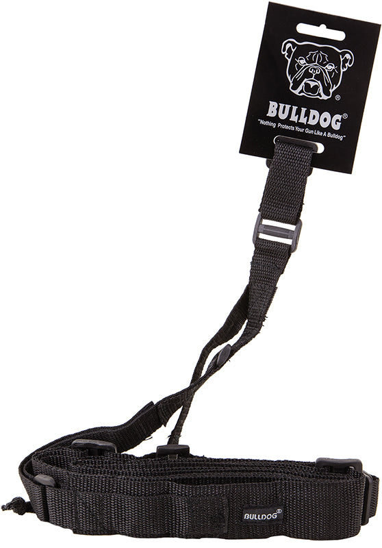 Bulldog BD825 Tactical 3-Point Adjustable Black Nylon Sling