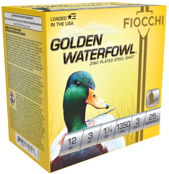Fiocchi  12 Gauge 3 in / 3 in #3 1-1/4 oz