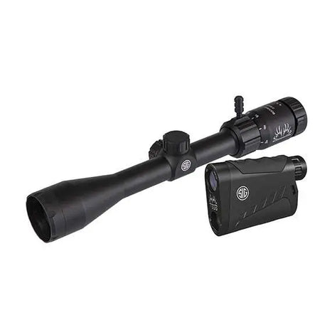 SIG Buckmasters 3-9x40mm Rifle Scope with Laser Rangefinder Package