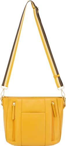 Cameleon Vida Concealed Carry Purse Bag - Mustard