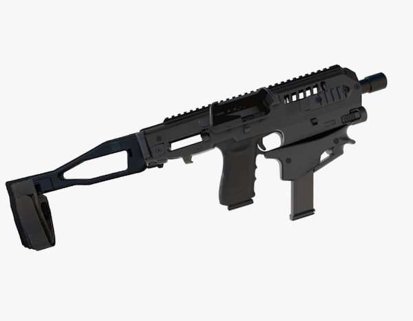 CAA Micro Conversion Kit for Glock 34/35/41 Black