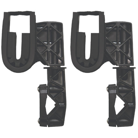 Rugged Gear 10100 Single Hook ATV Gun Mount Rifle/Shotgun Black Nylon 2 Pack