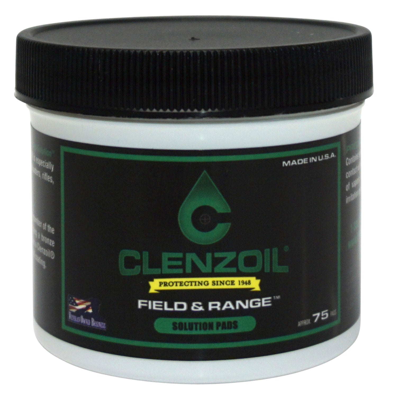 Clenzoil 2014 Field & Range Patch Kit .50 Cal/12 Gauge 75 Cotton Patches