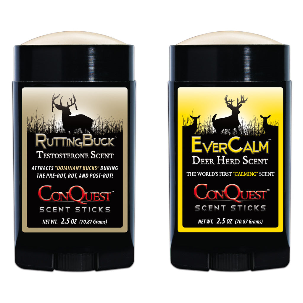 ConQuest EverCalm & Rutting Buck Scent Stick Combo