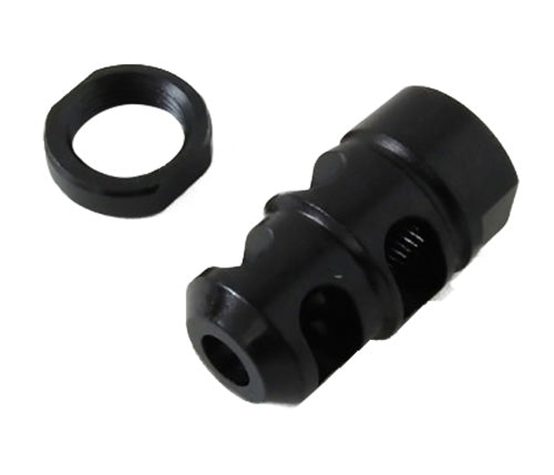 Kel-Tec PLR-22 Muzzle Brake Kit Black Steel 1/2"-28 tpi for PLR-16 Barrel