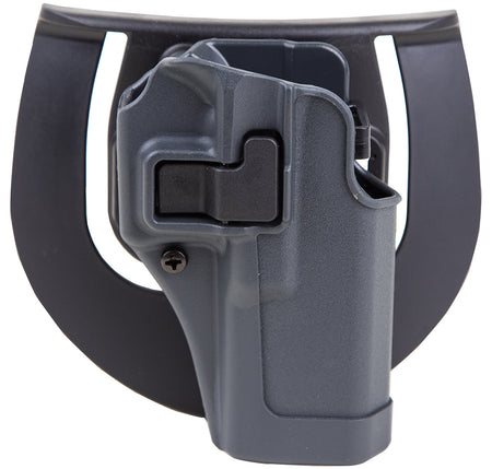 Blackhawk 413504BKR Serpa CQC Sportster OWB Size 04 Gun Metal Gray Polymer Paddle Holster for Beretta 92/96/M9 Right Hand