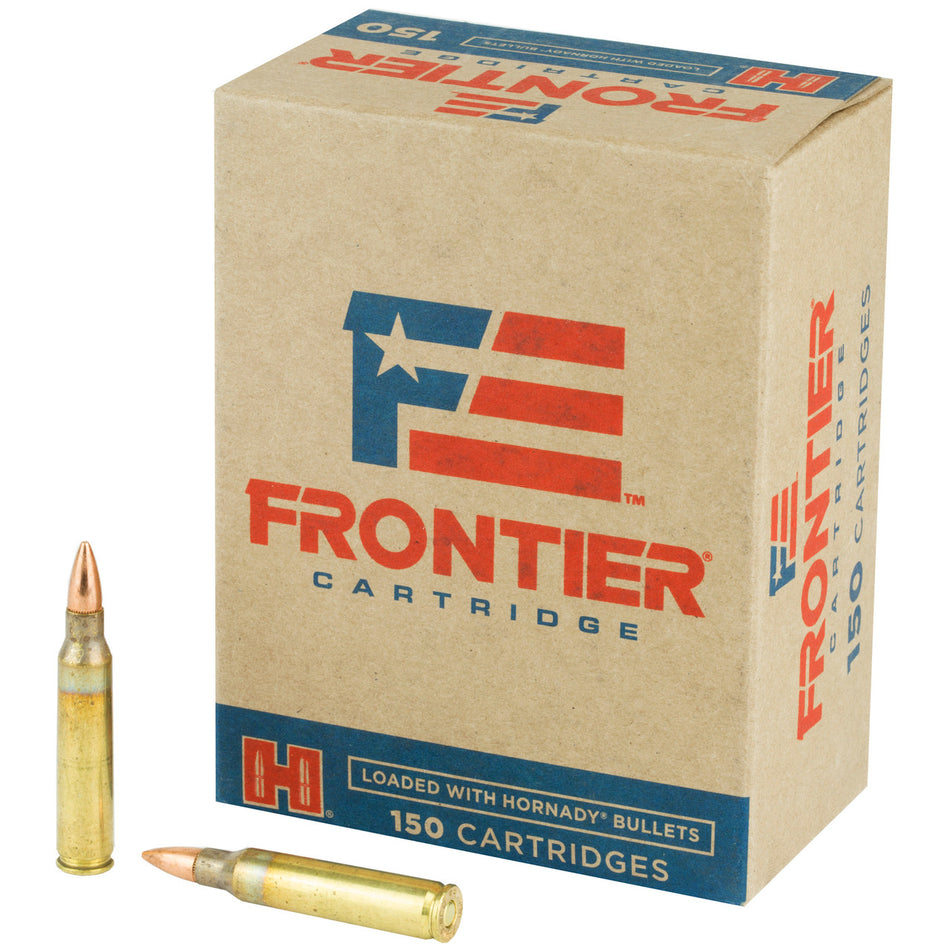 Frontier Cartridge Lake City Military Grade XM193 5.56x45mm NATO 55 gr FMJ ammo
